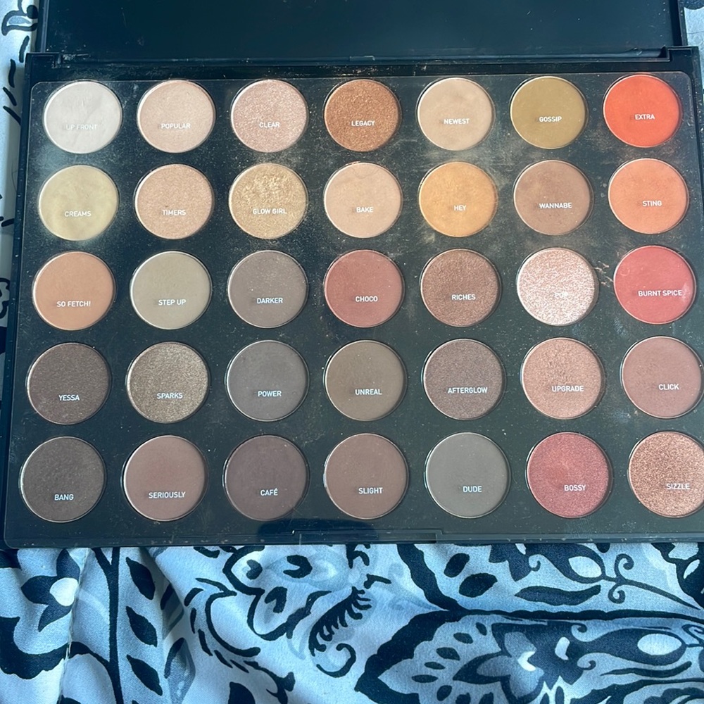 Morphe eyeshadow pallet used a few times.